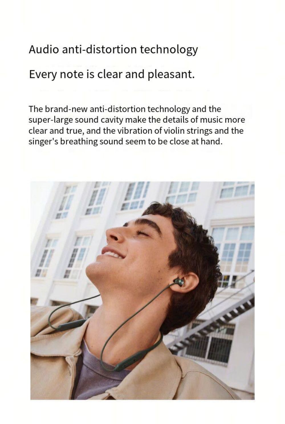 OPPO Enco M33 Neckband Bluetooth Earphones Sports Headset