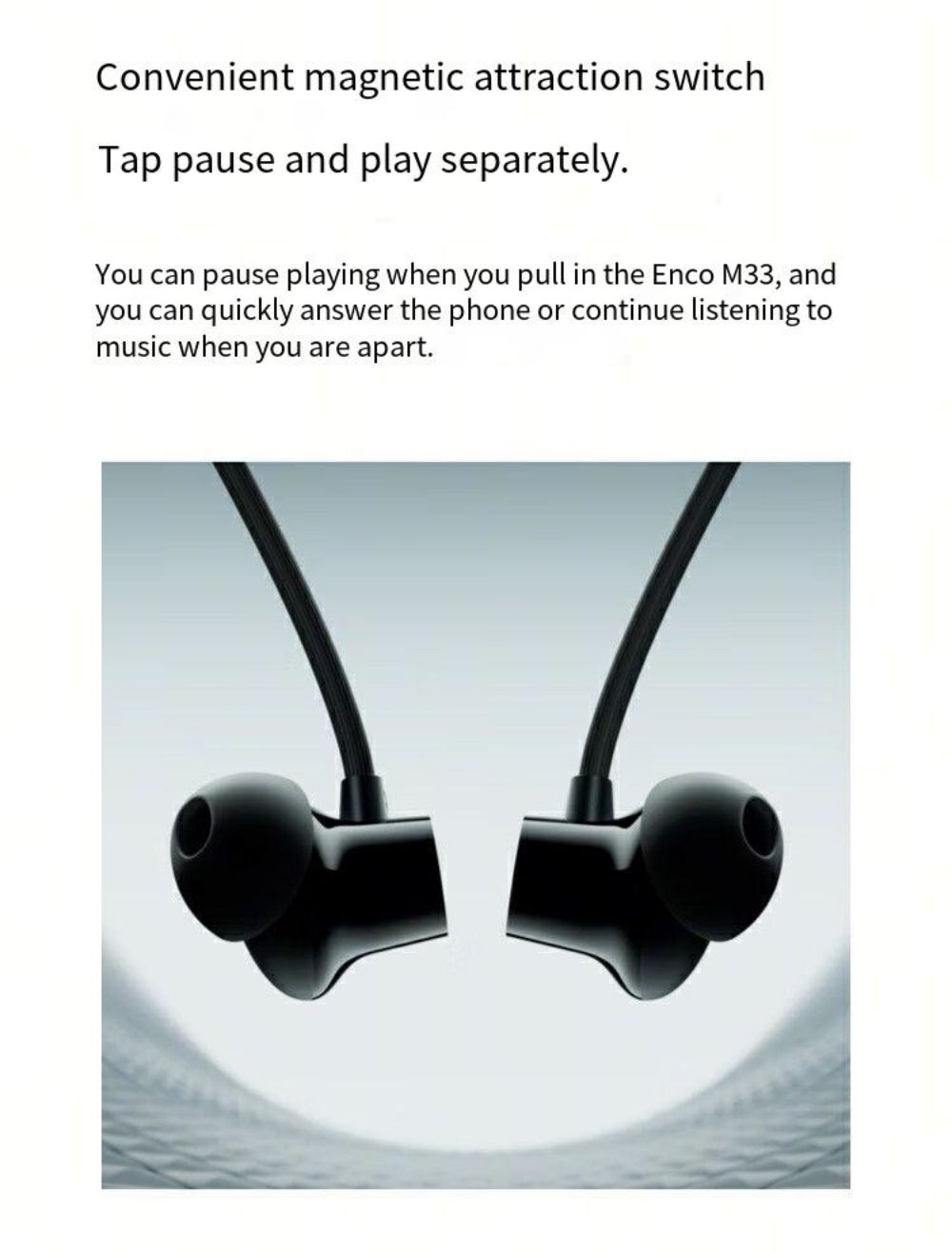 OPPO Enco M33 Neckband Bluetooth Earphones Sports Headset