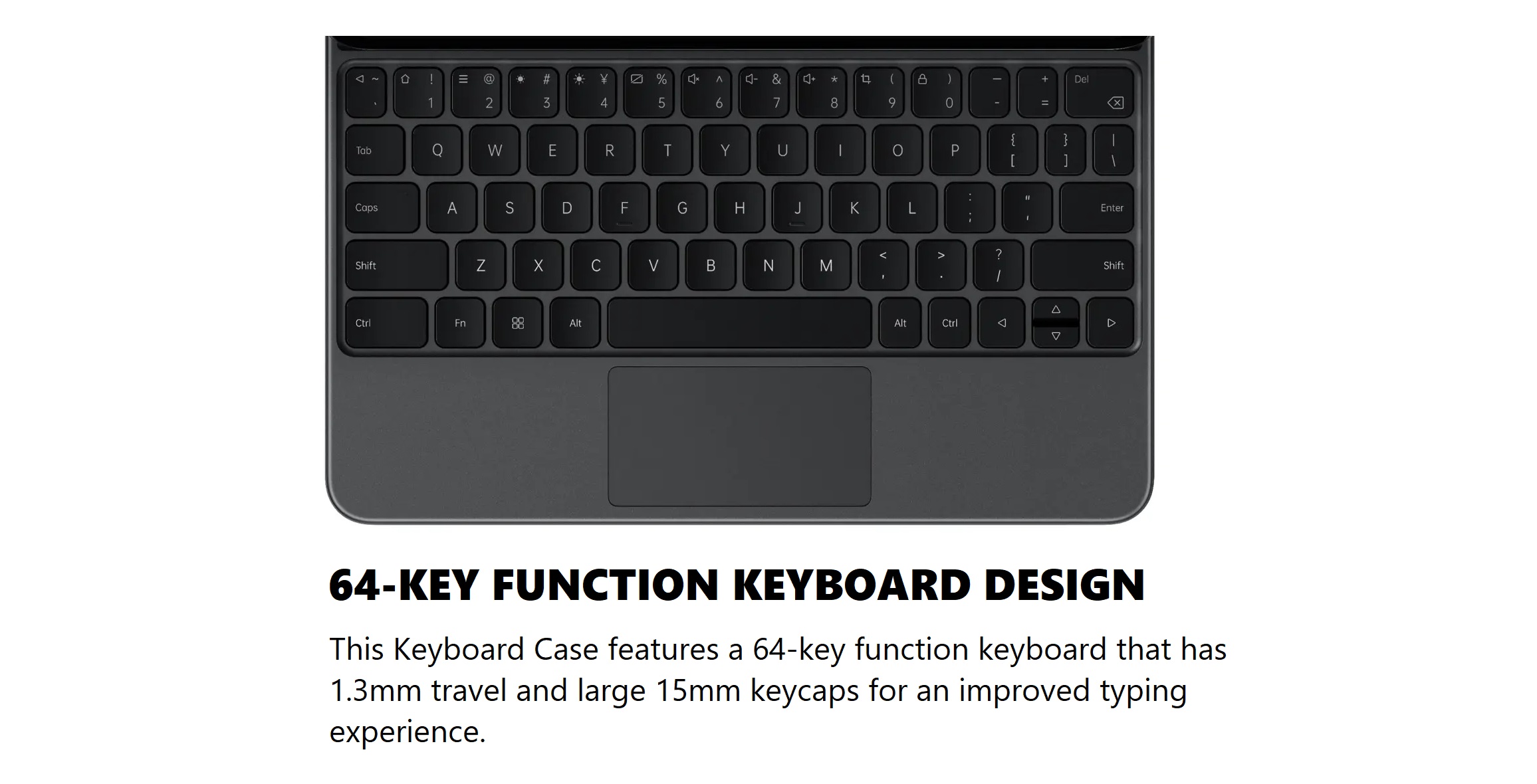 OPPO Pad 2 Smart Touch Keyboard Case