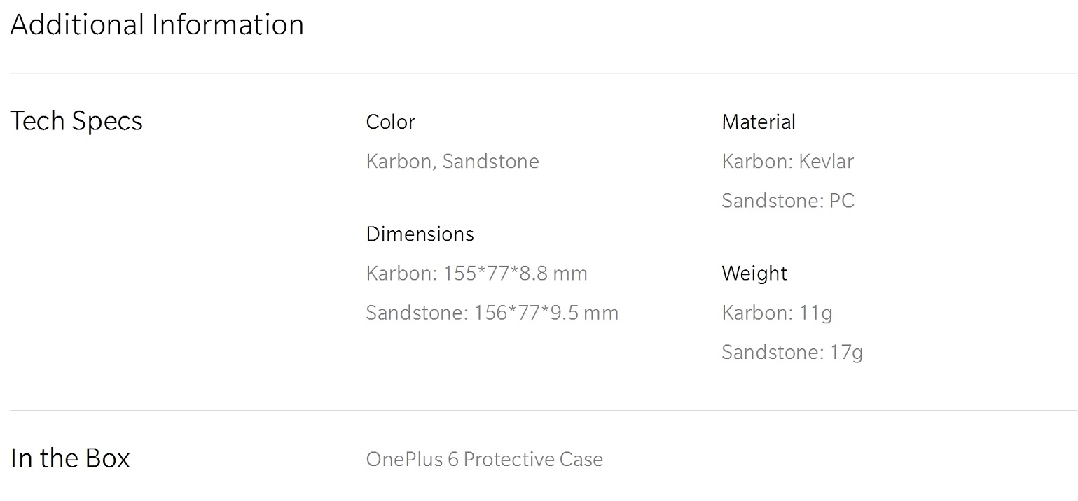 OnePlus 6 Protective Case