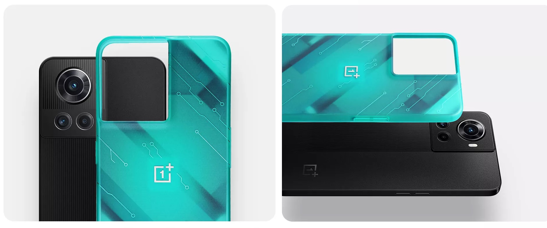 OnePlus ACE Lightning Cyan Bumper Protective  Case