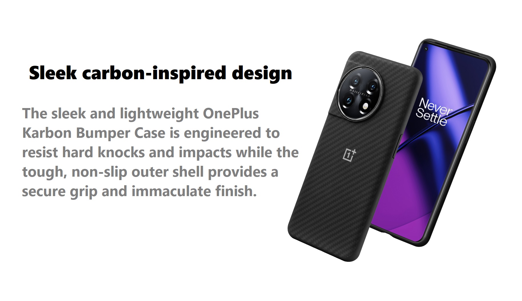 OnePlus 11 Karbon Bumper Case