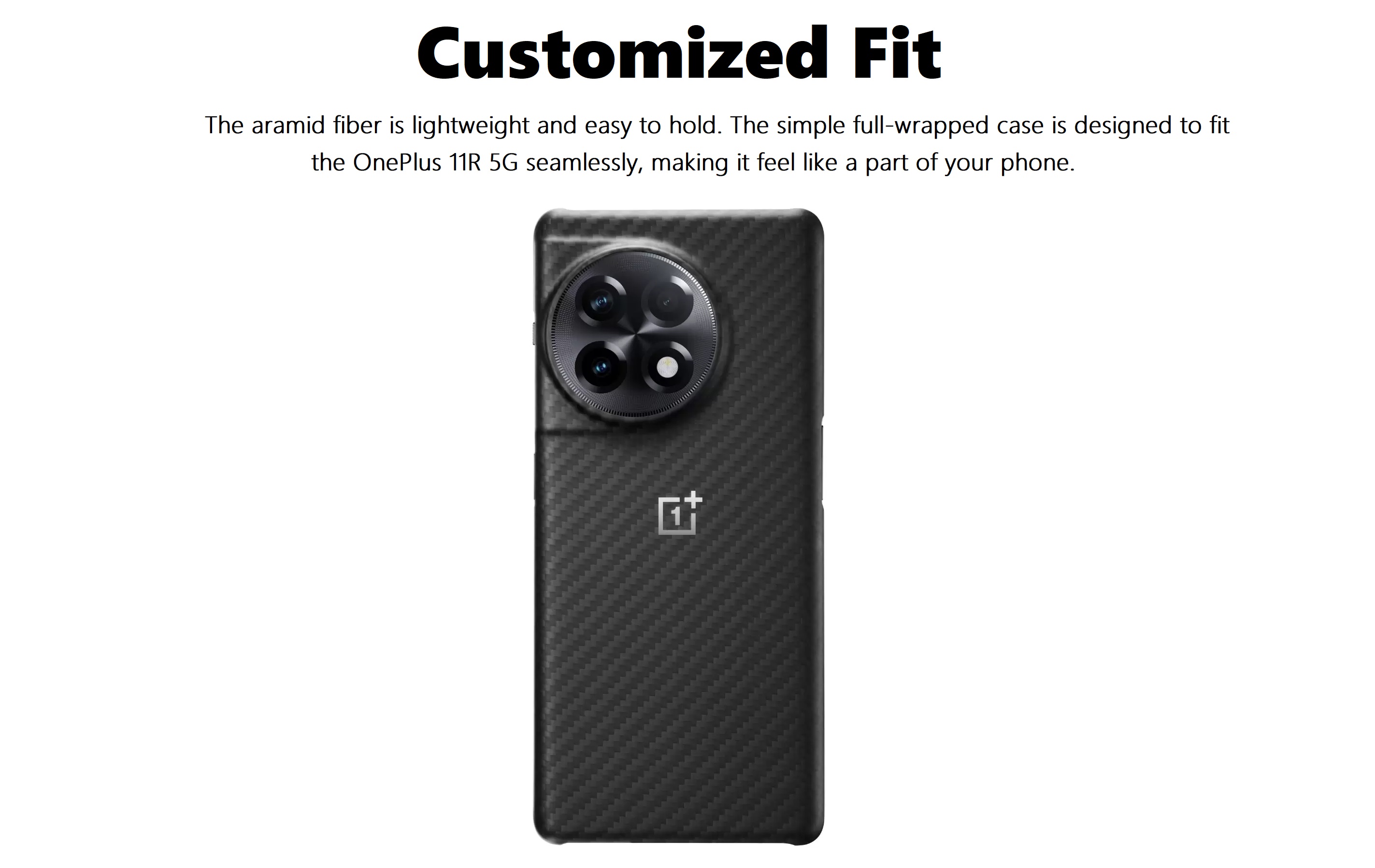 OnePlus 11R Aramid Fiber Case