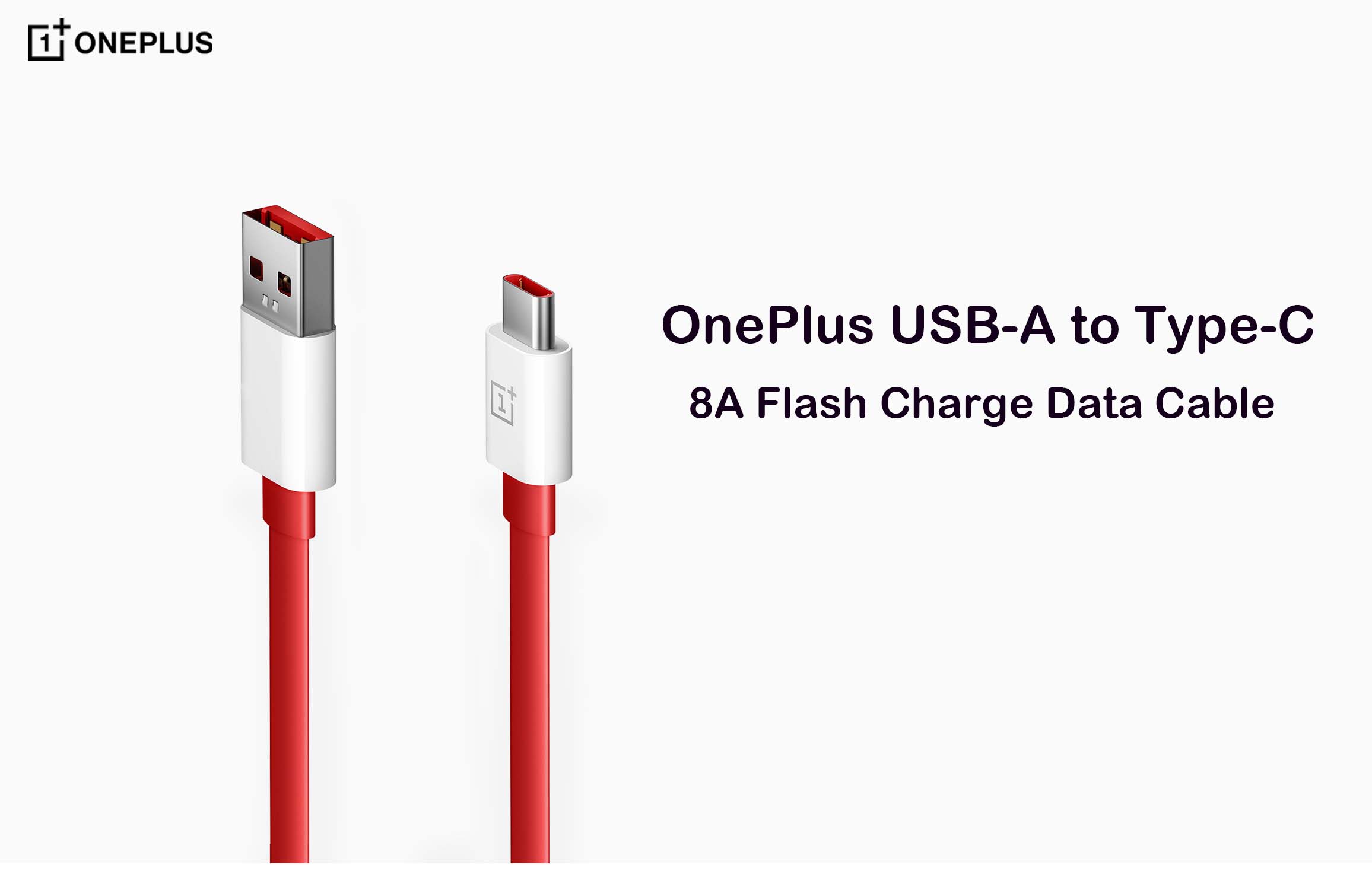 OnePlus 8A USB-A to Type-C Flash Charge Data Cable