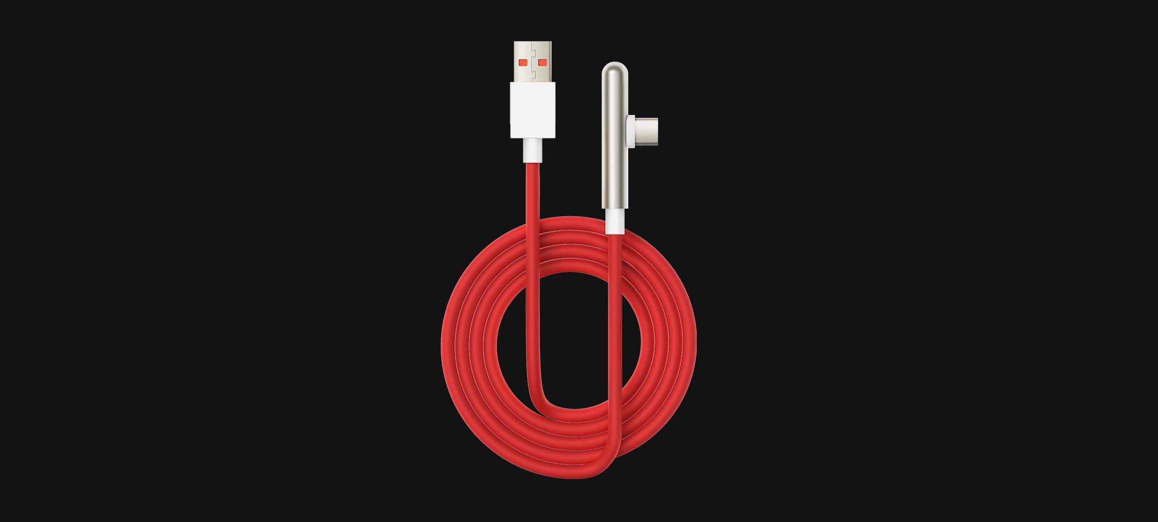 OnePlus 8A USB-A to Type-C Game Elbow Cable