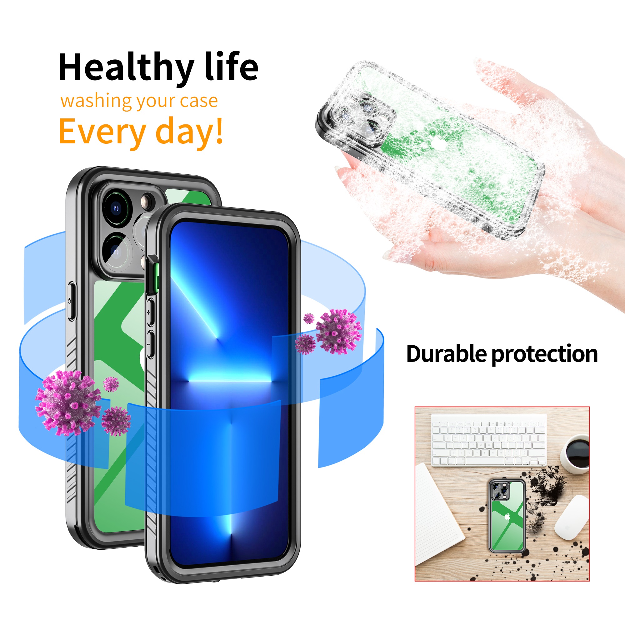 RedPepper IP68 Waterproof Case for iPhone 14 Series