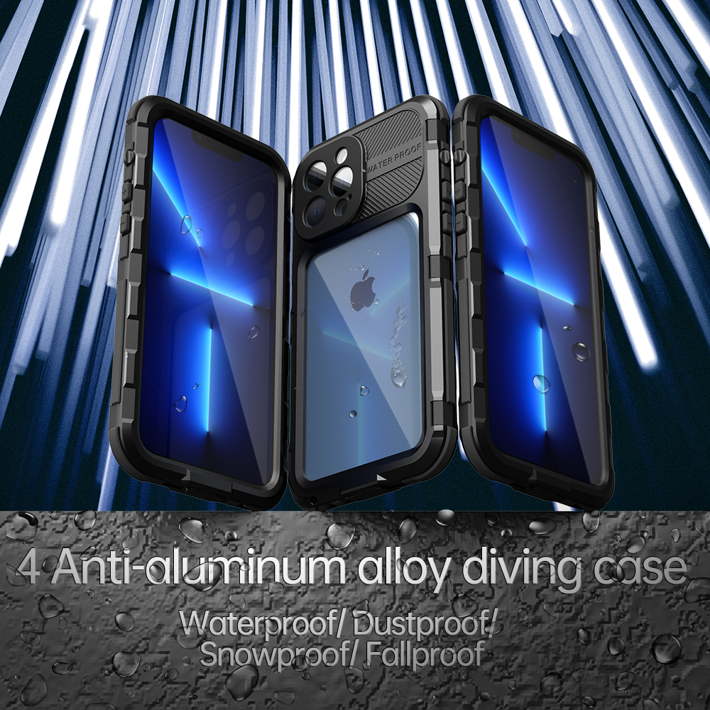 RedPepper IP68 Aluminum Waterproof Case for iPhone 13 Series