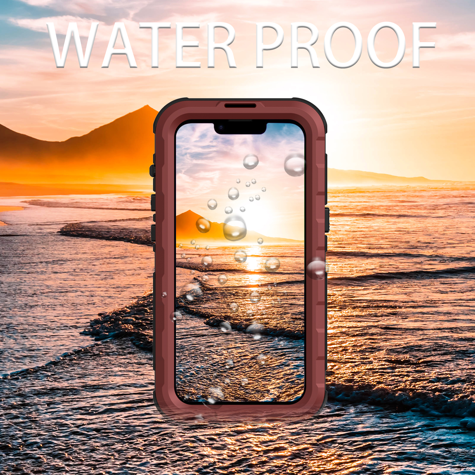  iPhone 14 Plus Pro Max Waterproof Case 