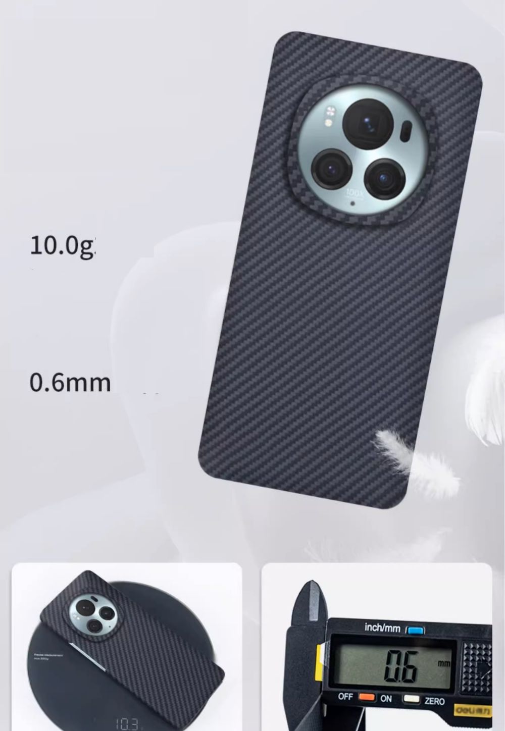 Honor Magic6 Pro Aramid Carbon Case