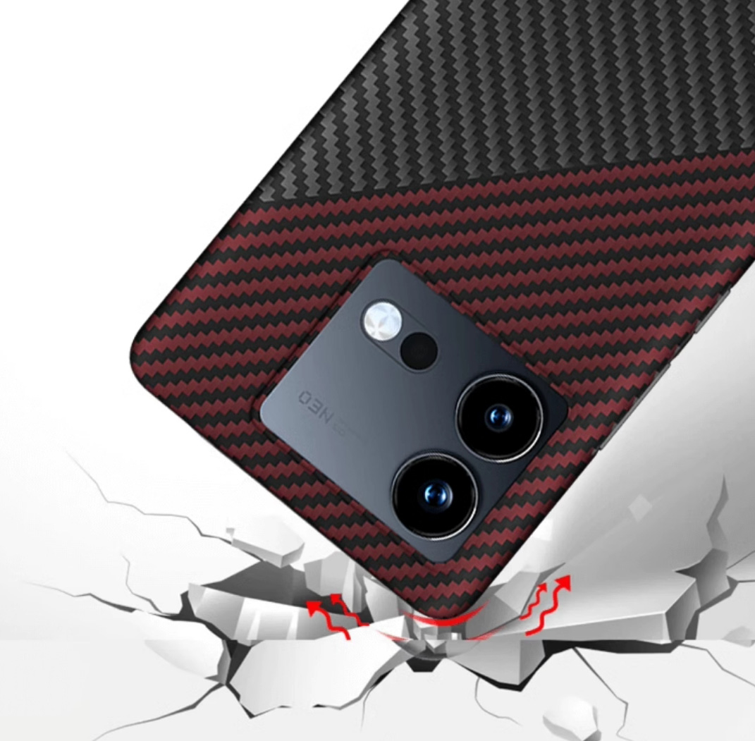 iQOO Neo8 Pro KEVLAR Carbon Case