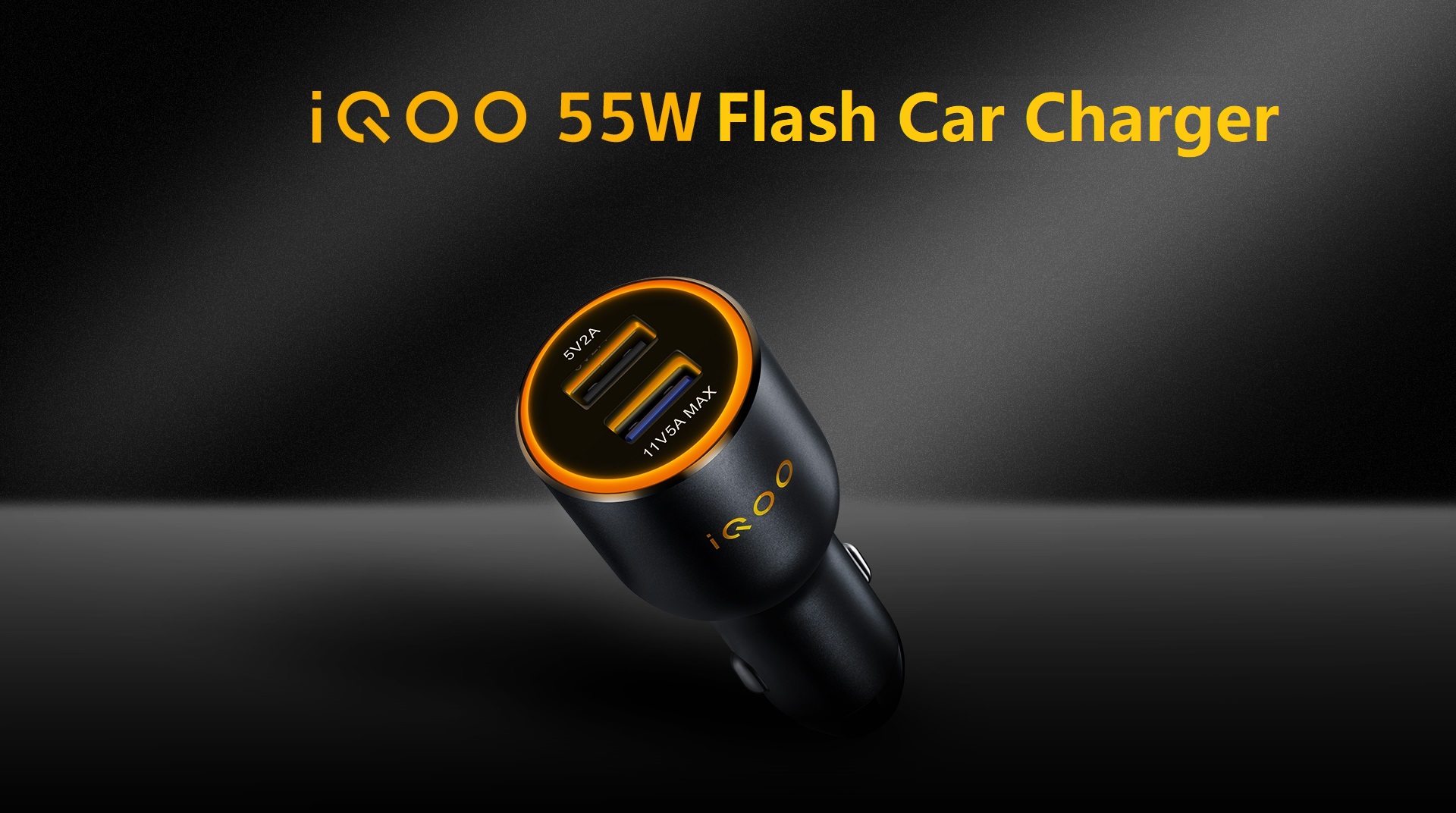 iQOO 55W Flash Charging Car Charger