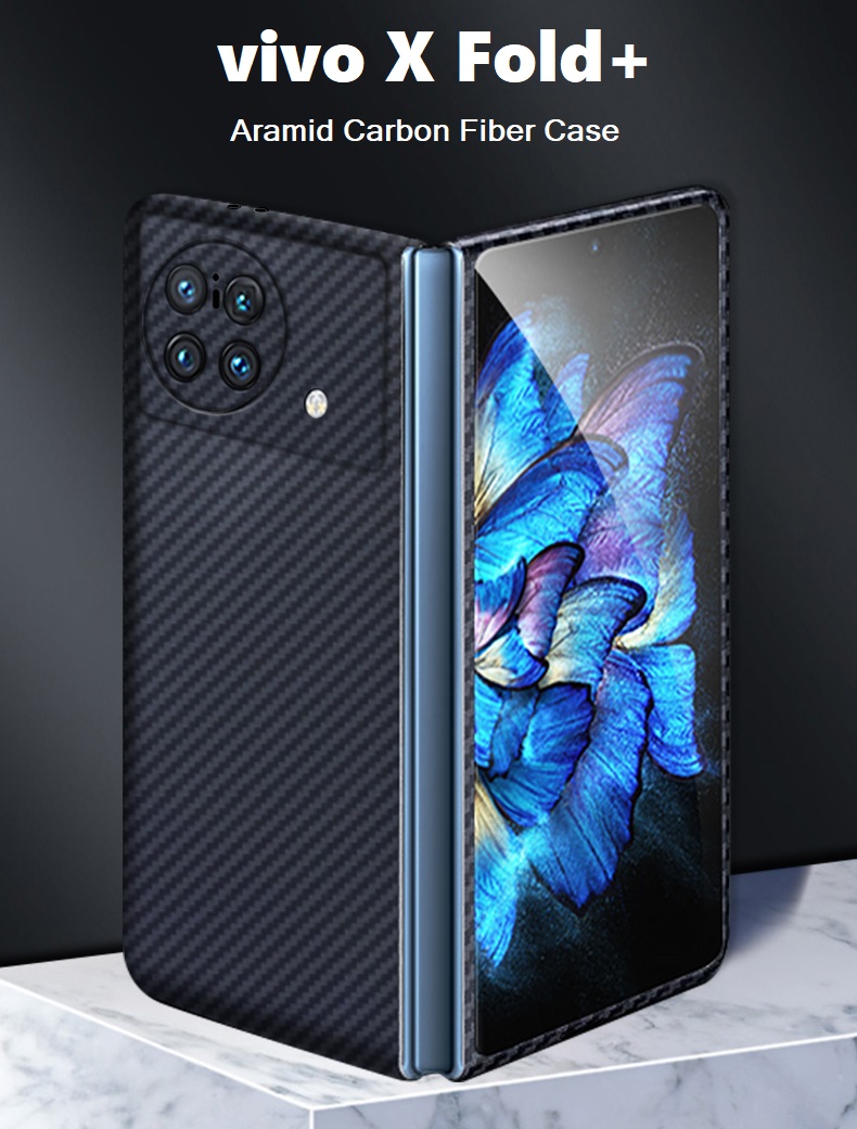 vivo X Fold+ Kevlar Aramid Carbon Fiber Case 