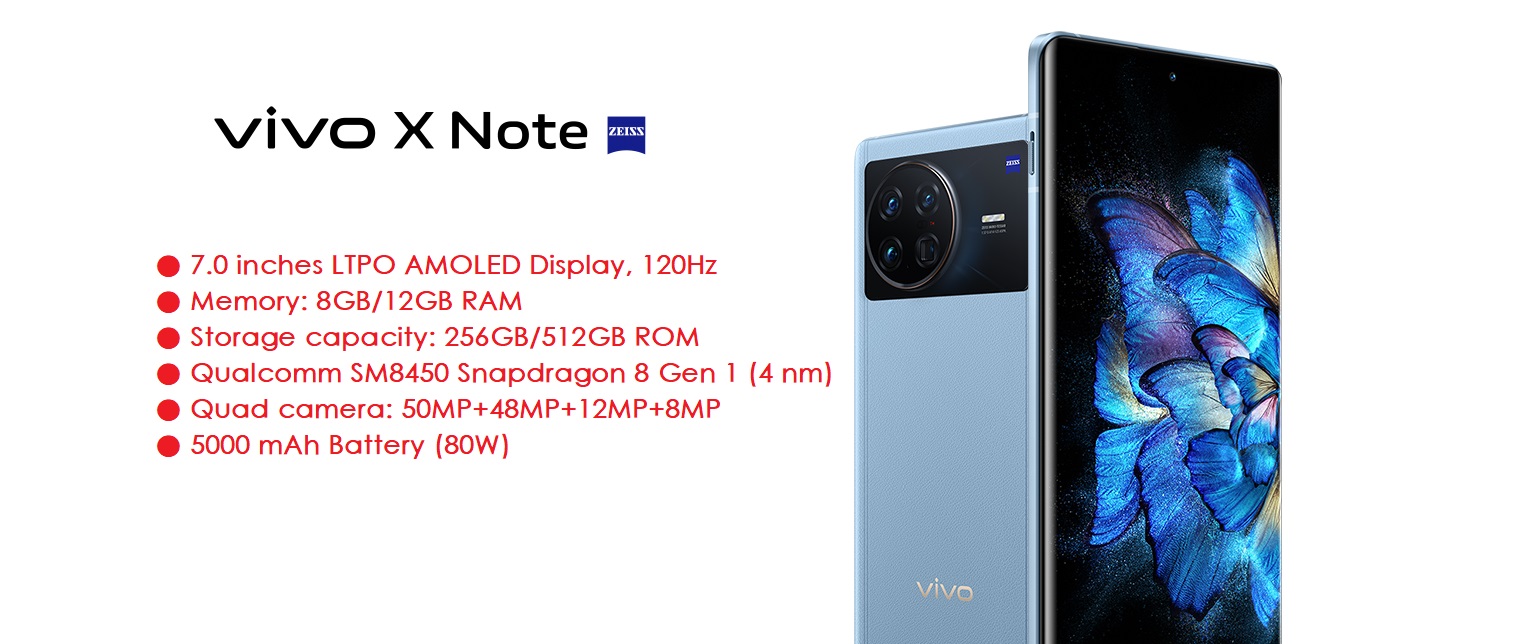 vivo X Note 