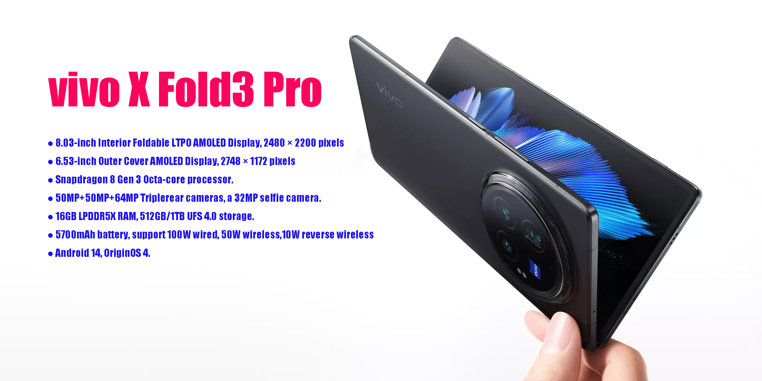 vivo X Fold3 Pro