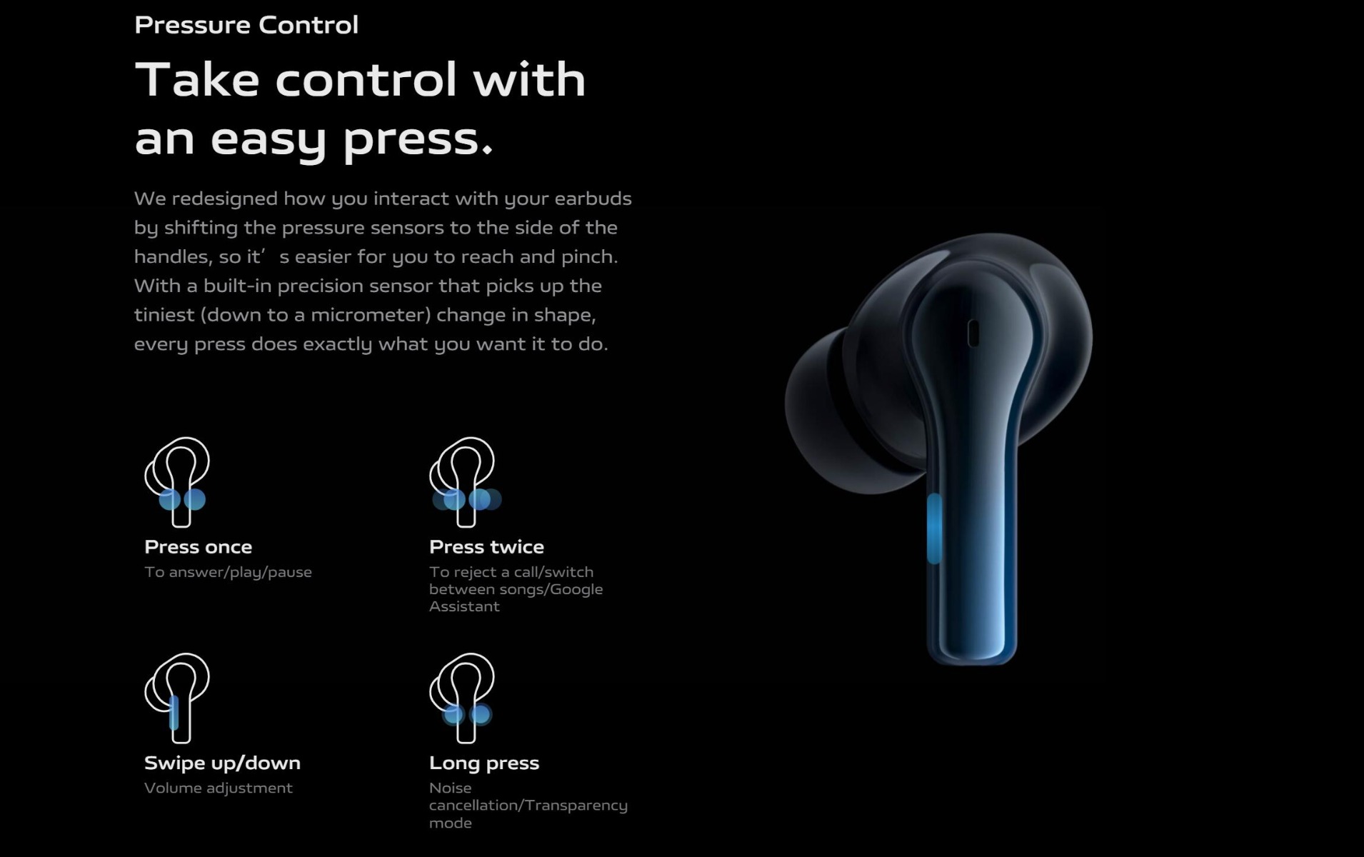 vivo TWS 2 ANC Wireless Earbuds