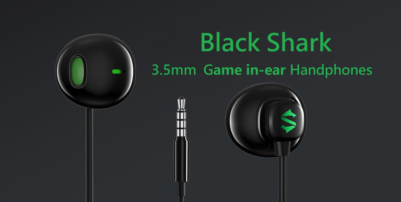 black shark earphone type c