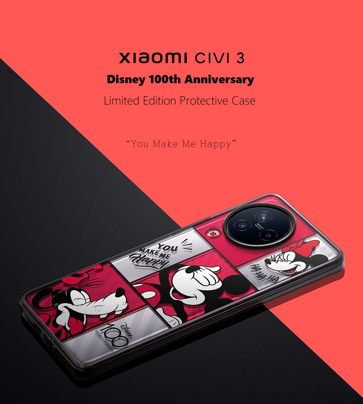 Xiaomi Civi 3 Disney Case