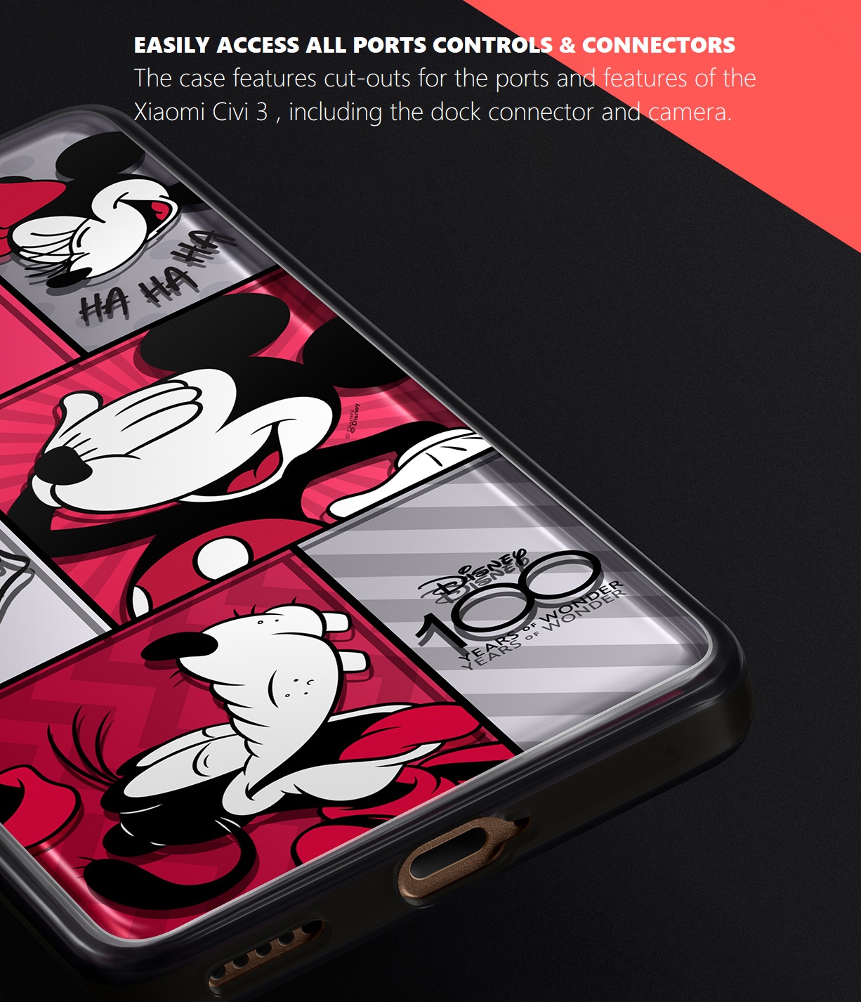 Xiaomi Civi 3 Disney Case