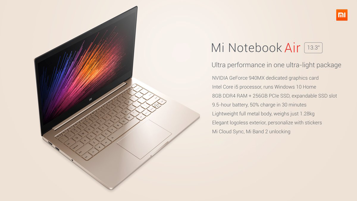 Xiaomi laptop