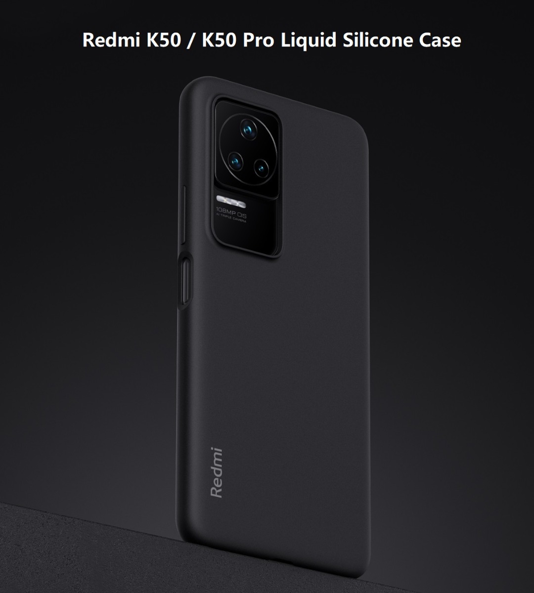 Redmi K50 Silicone Case 
