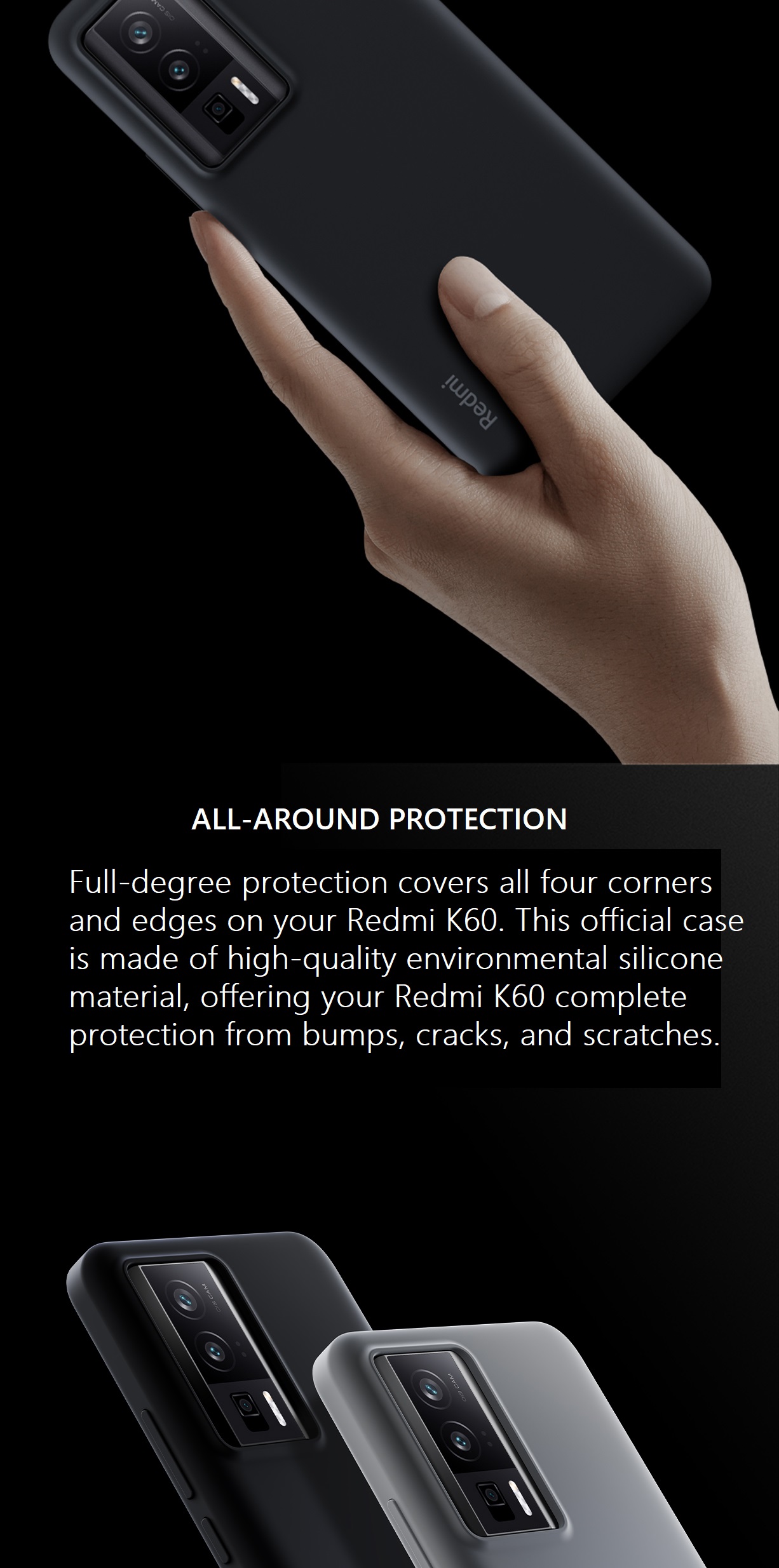 Redmi K60 Pro Silicone Case 