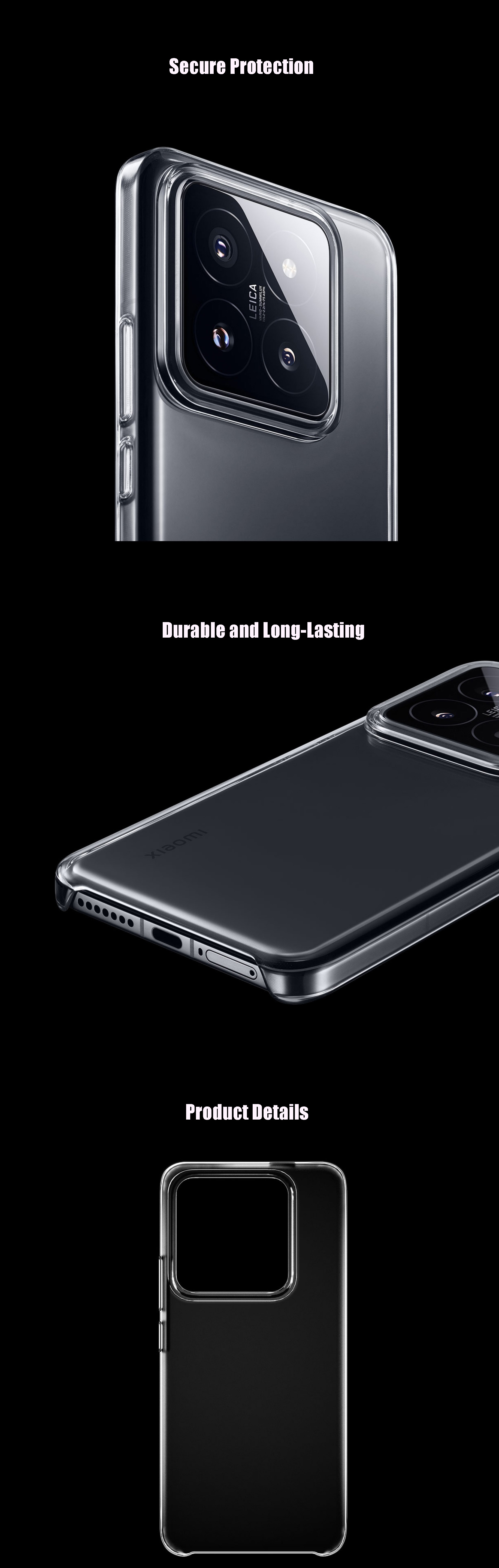 Xiaomi 14 Pro Transparent Case