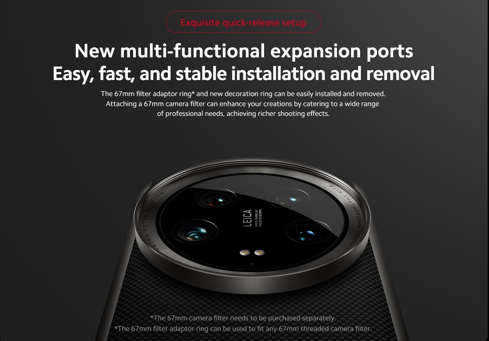Xiaomi 14 Ultra Photography Kit
