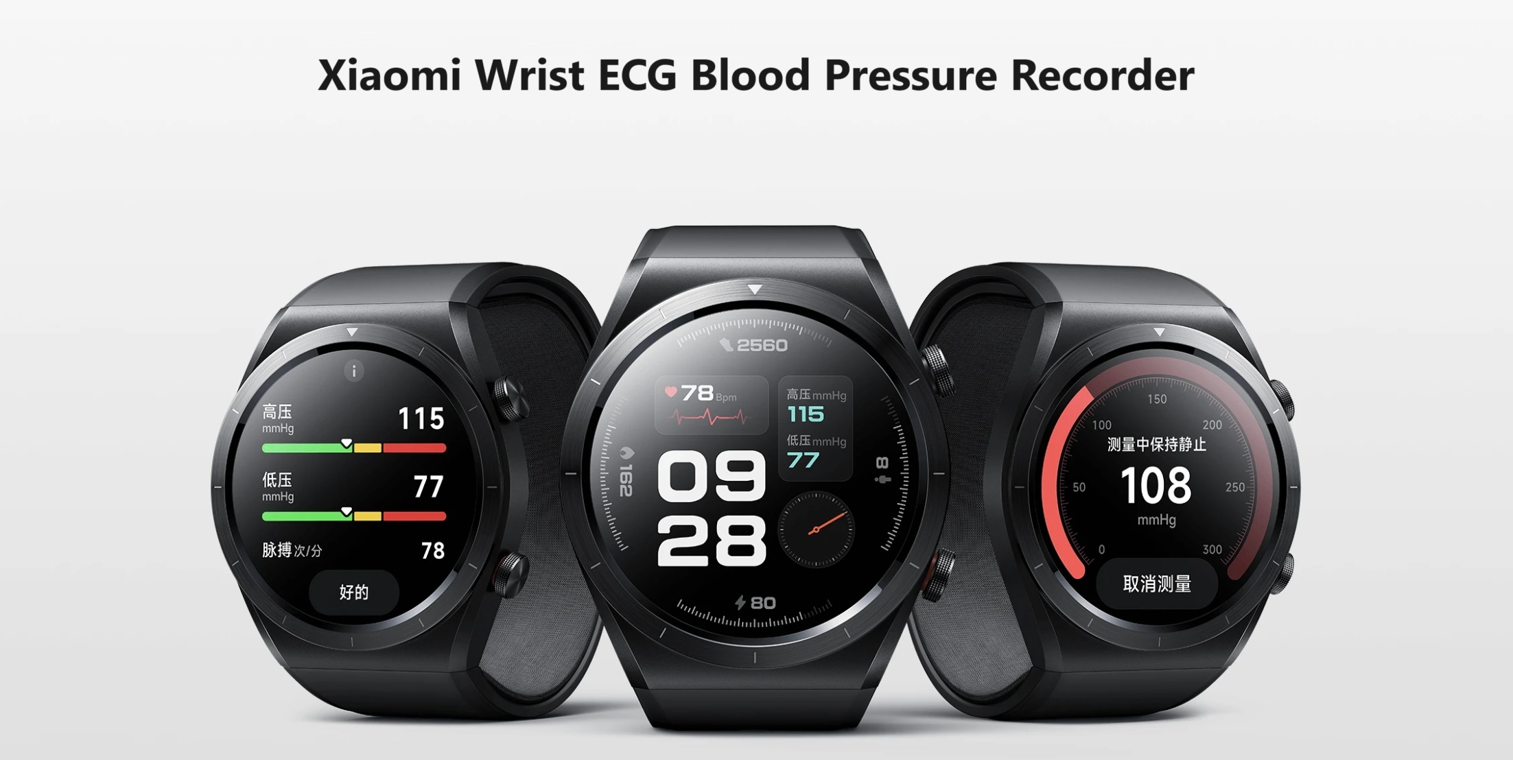 Xiaomi Wrist ECG Blood Pressure Recorder