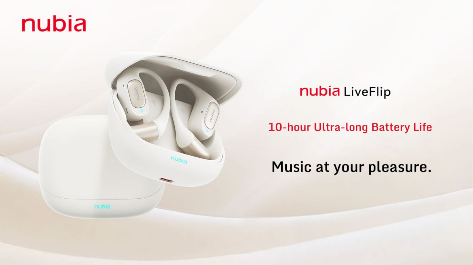 Nubia LiveClip Supra-Aural Earbuds